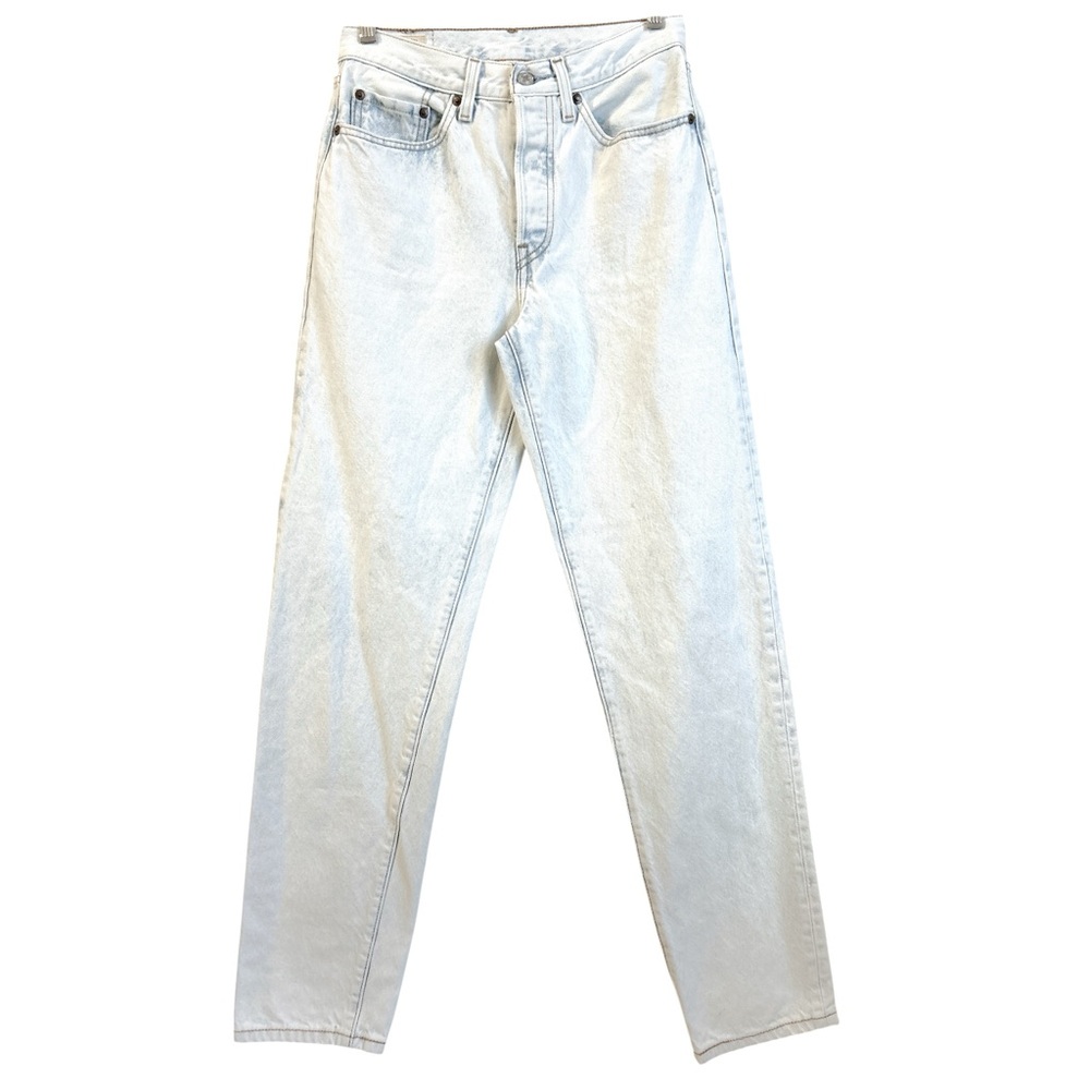 Big E Levis 501 81 Jeans Women Size 26 Blue Denim Cotton Button Fly Boho Western